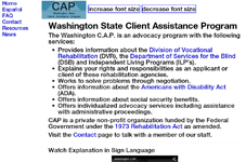 Washington State CAP