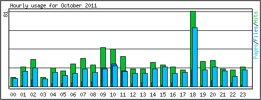 Hourly usage