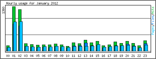 Hourly usage