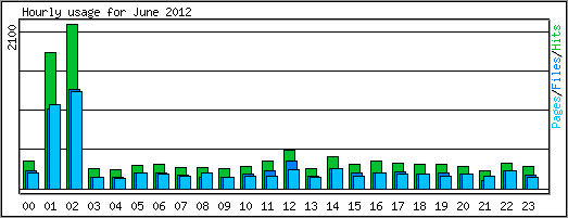 Hourly usage