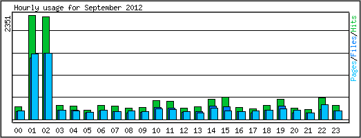 Hourly usage