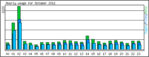 Hourly usage