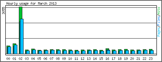 Hourly usage