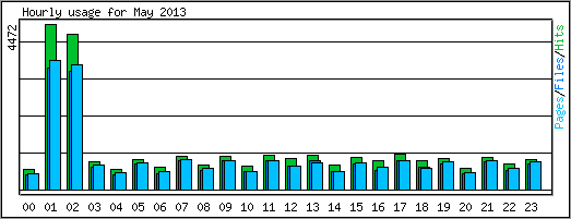 Hourly usage