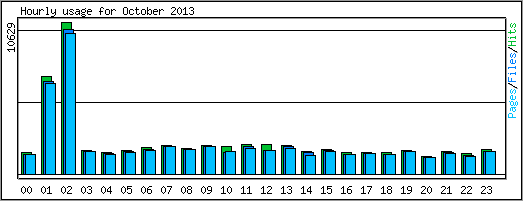 Hourly usage