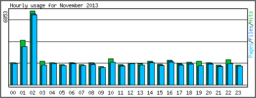 Hourly usage