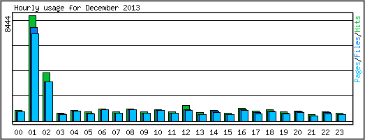 Hourly usage