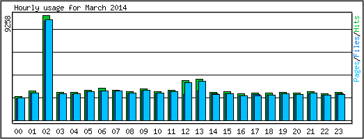 Hourly usage