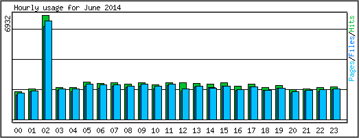 Hourly usage