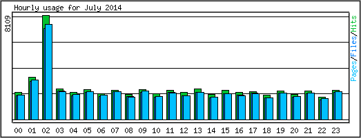 Hourly usage