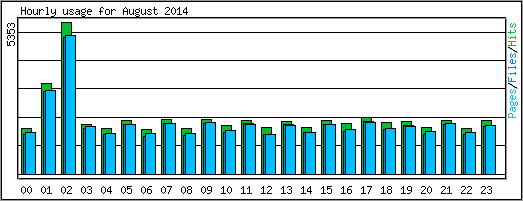 Hourly usage