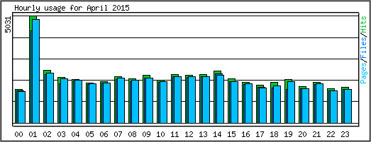 Hourly usage