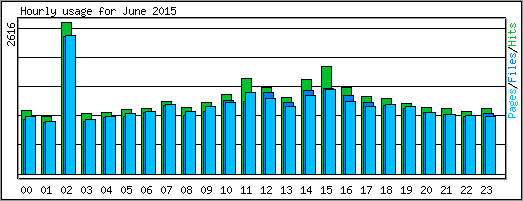Hourly usage