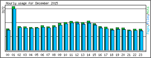 Hourly usage