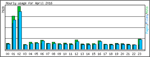 Hourly usage