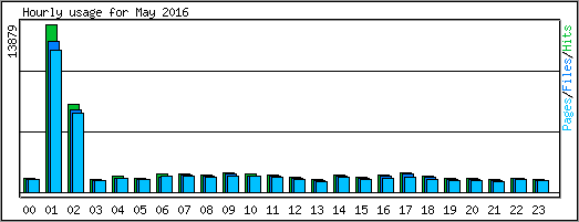 Hourly usage