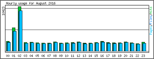 Hourly usage