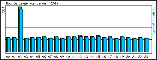 Hourly usage