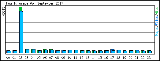 Hourly usage
