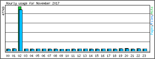 Hourly usage