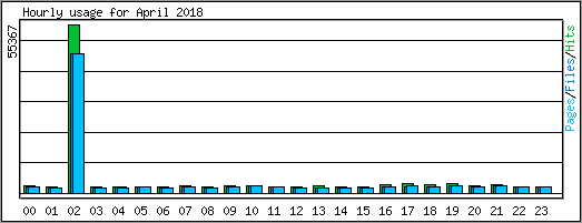 Hourly usage